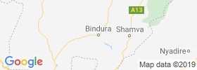 Bindura map